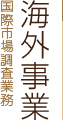 海外事業 国際市場調査業務